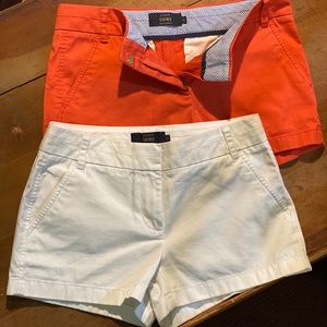 J.Crew size 2 chino shorts w/3inch inseam